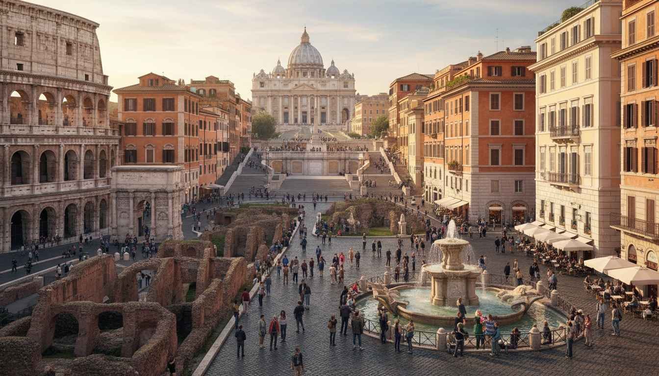 best places to visit in rome half day itinerary