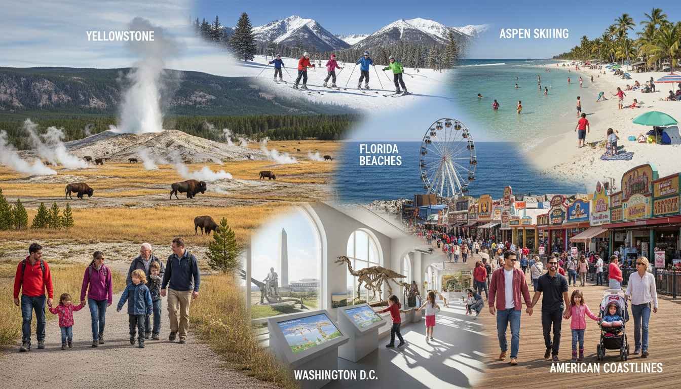places to visit in america with family