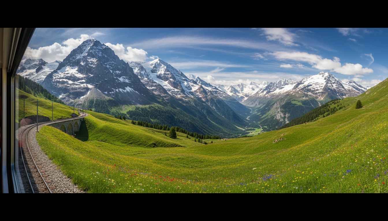 best places to visit by train in switzerland