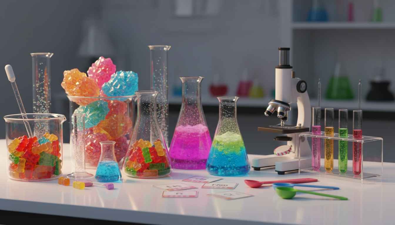 candy chemistry science kit