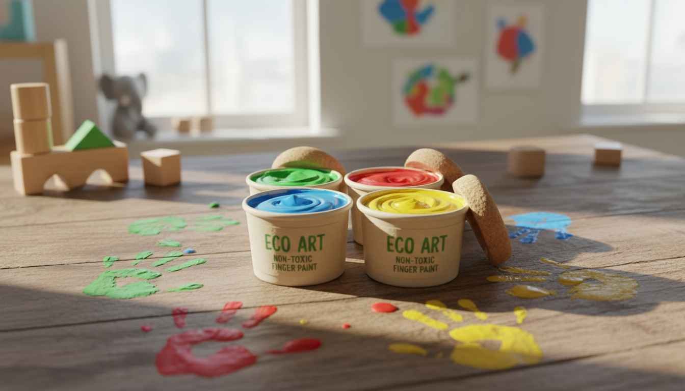 eco kids finger paint