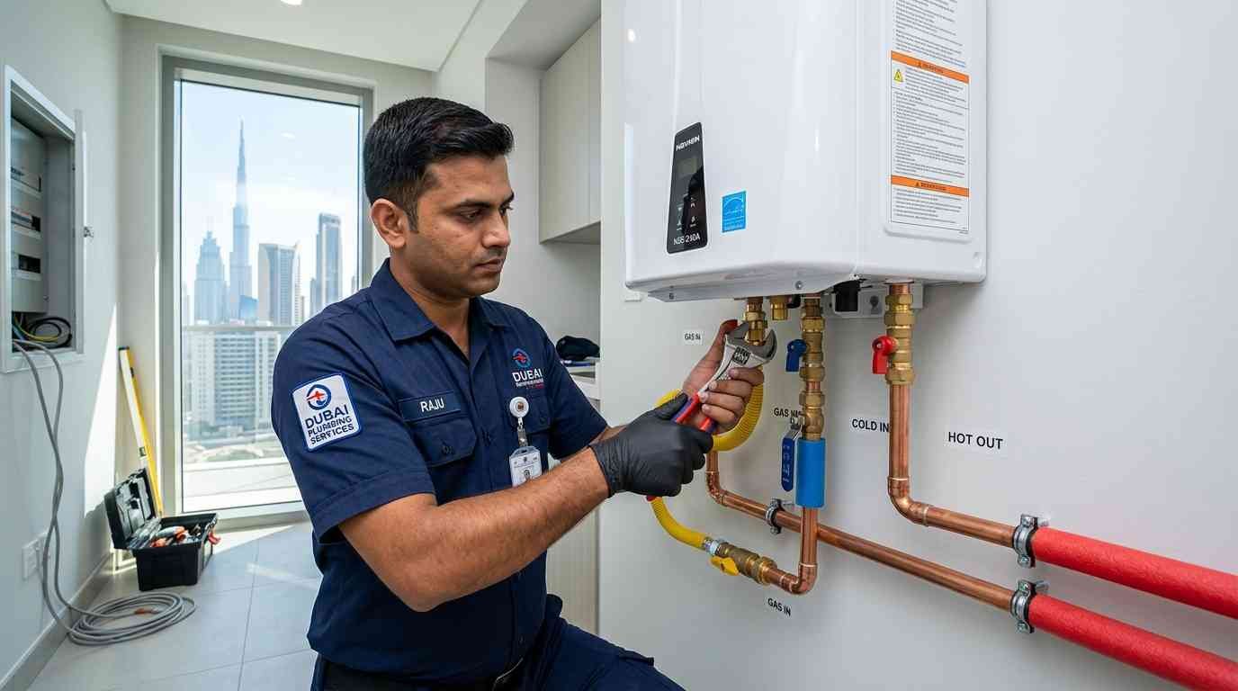 water heater installation dubai
